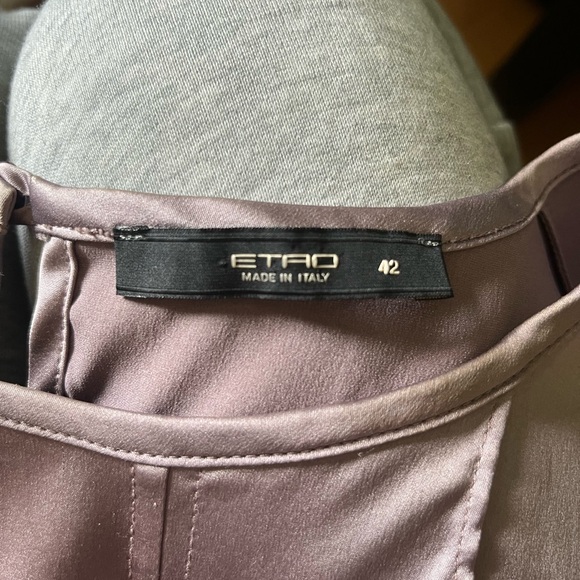 Vintage Metallic Etro Blouse - Picture 9 of 9